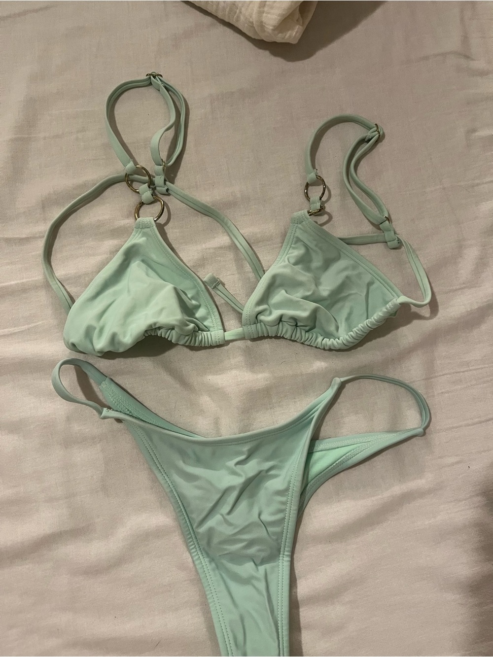Light Green/Mint Triangle Bikini Set